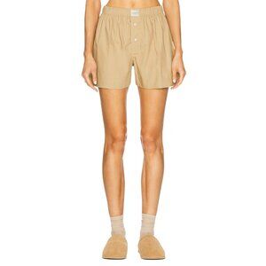 Comme Si La Boxer Classica Short in Khaki Medium New Womens Boxers AS-IS